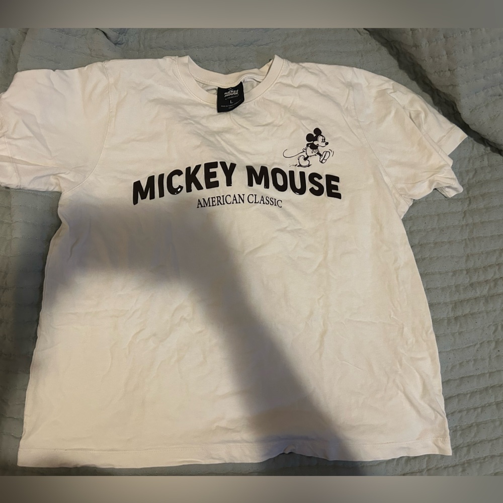 Primark Mickey Mouse White Tee